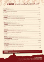 Au Bouchon Chapellois menu