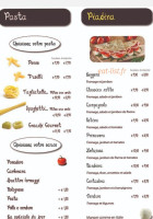 We Love Italy, Pasta, Pizza Piadine, Paris menu