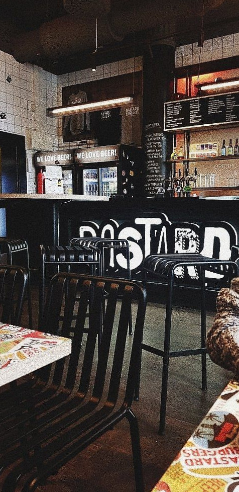 Bastard Burgers Inomhus