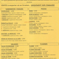 Le Glouton menu