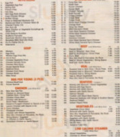 Annie Chan's menu