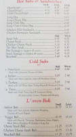 Happy Days Cafe menu