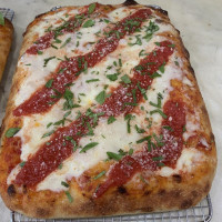 Carmine's Wood Fired Pizza food