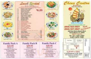 China Canton food