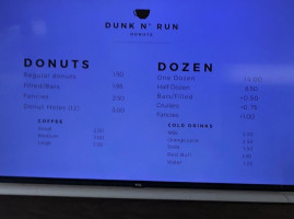 Dunk 'n Run Donuts inside