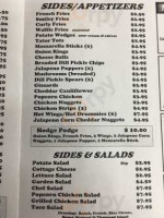 Tj's Grill menu