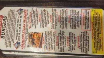 Lucky Beaver And Burger Lake Tahoe menu