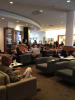 Delta Sky Club inside