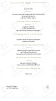 Schwarzer Adler menu