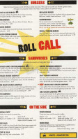 Buffalo Wild Wings menu