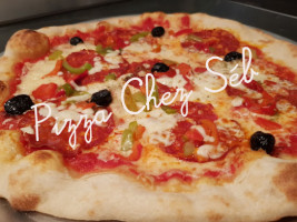 Chez Seb Pizza food