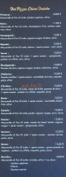 Le M Pizzeria menu