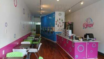 O'yummy Frozen Yogurt inside