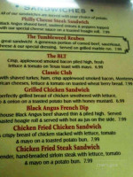 Tumbleweeds menu