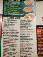 El Parian Mexican menu