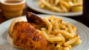 Swiss Chalet Chicken & Ribs food