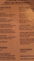 Sei Wakefield menu