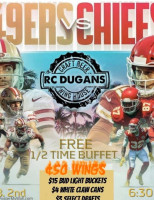 Rc Dugans Restaurant Sports Bar food