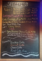 Towpath Tavern menu