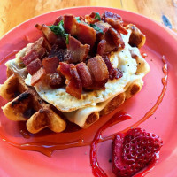 Waffle Me Up food