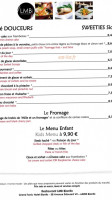 Lmb Biarritz menu