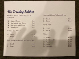 Fourth Ward Club menu