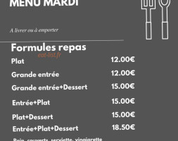 Les Rois Maj menu