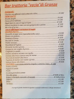 Trattoria Vecia menu