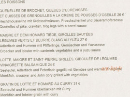 Au Moulin de la Wantzenau menu