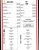 Chicken Town menu