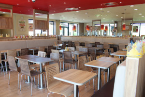 Burger King inside