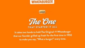 Whataburger menu