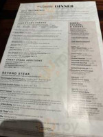 Longhorn Steakhouse menu