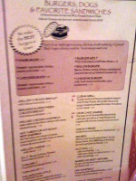 Beeman's Family menu