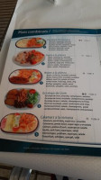 Beny menu