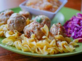 Manic Meatballs food