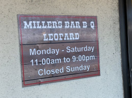 Miller's -b-q food