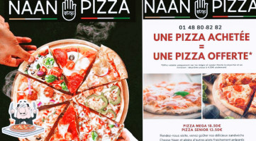 Naan Stop Pizza food