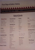 Cwikla's Quality Bakery menu