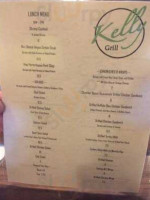 Kelly Grill menu