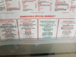 Sawadeeka Oriental Takeaway food