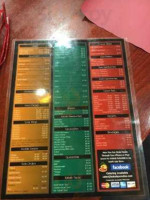 Shahi Kabab menu