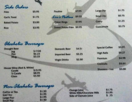 Sweet Lou's Lounge Grill menu