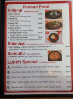 Jacob's Noodle & Cutlet menu