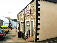 Bawdlands Chippy outside