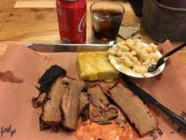 Monk's Bbq food