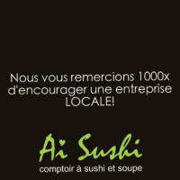 Ai Sushi St-hippolyte Comptoir à Sushi Et Soupe food