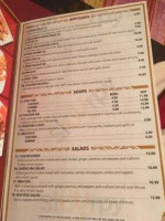 Sala Thai menu