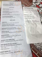 The Barking Dog Alehouse menu