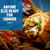 Greek Souvlaki food